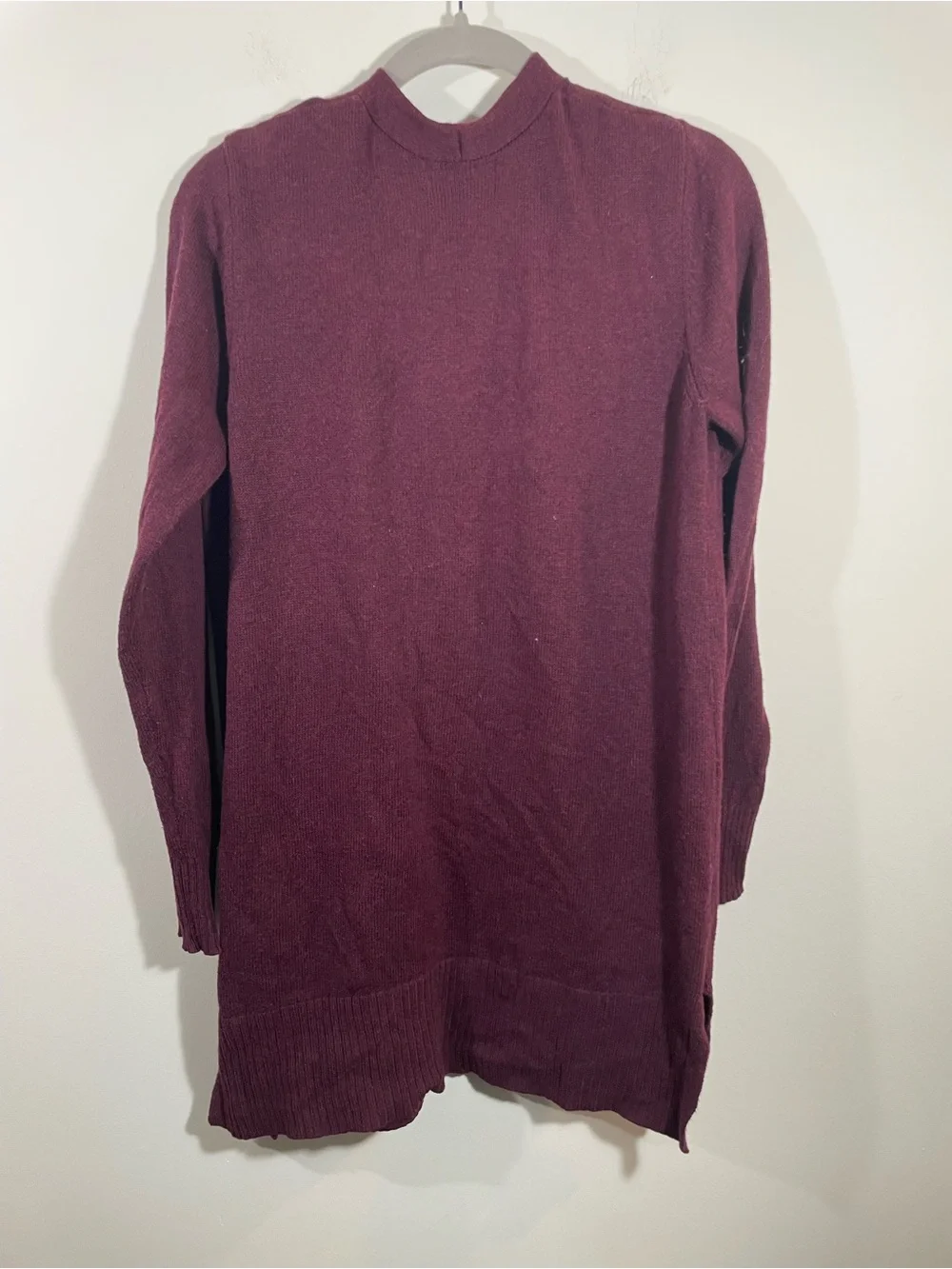 Old Navy long open cardigan cotton blend M